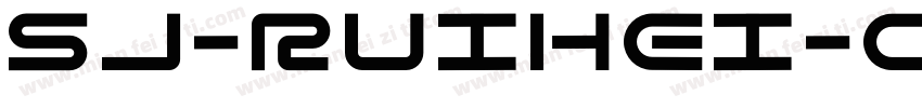 SJ-ruihei-c Regular字体转换